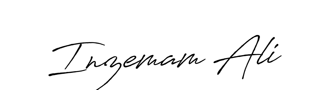 You should practise on your own different ways (Antro_Vectra_Bolder) to write your name (Inzemam Ali) in signature. don't let someone else do it for you. Inzemam Ali signature style 7 images and pictures png