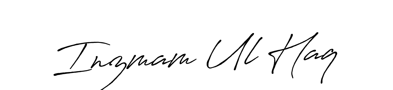 Make a beautiful signature design for name Inzmam Ul Haq. Use this online signature maker to create a handwritten signature for free. Inzmam Ul Haq signature style 7 images and pictures png