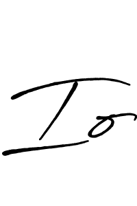 The best way (Antro_Vectra_Bolder) to make a short signature is to pick only two or three words in your name. The name Io include a total of six letters. For converting this name. Io signature style 7 images and pictures png