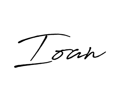 Also we have Ioan name is the best signature style. Create professional handwritten signature collection using Antro_Vectra_Bolder autograph style. Ioan signature style 7 images and pictures png