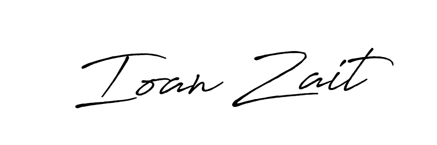 It looks lik you need a new signature style for name Ioan Zait. Design unique handwritten (Antro_Vectra_Bolder) signature with our free signature maker in just a few clicks. Ioan Zait signature style 7 images and pictures png