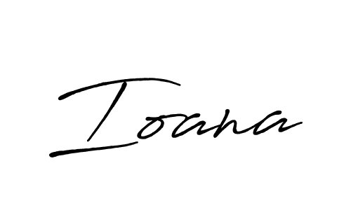 if you are searching for the best signature style for your name Ioana. so please give up your signature search. here we have designed multiple signature styles  using Antro_Vectra_Bolder. Ioana signature style 7 images and pictures png