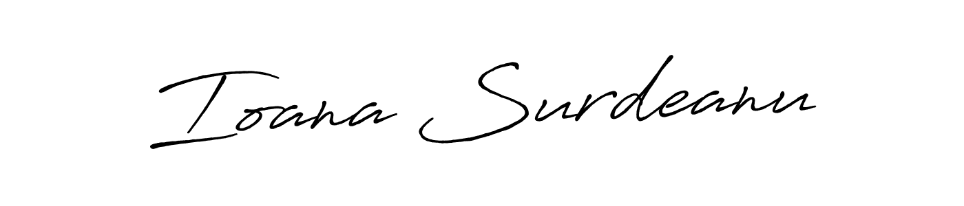 Best and Professional Signature Style for Ioana Surdeanu. Antro_Vectra_Bolder Best Signature Style Collection. Ioana Surdeanu signature style 7 images and pictures png