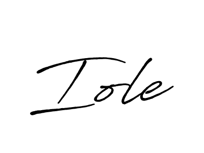 Once you've used our free online signature maker to create your best signature Antro_Vectra_Bolder style, it's time to enjoy all of the benefits that Iole name signing documents. Iole signature style 7 images and pictures png