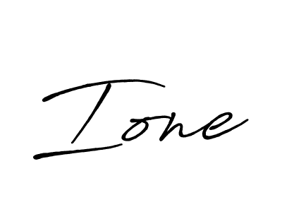 Similarly Antro_Vectra_Bolder is the best handwritten signature design. Signature creator online .You can use it as an online autograph creator for name Ione. Ione signature style 7 images and pictures png