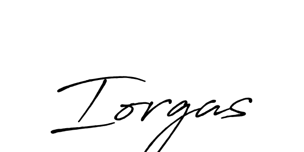if you are searching for the best signature style for your name Iorgas. so please give up your signature search. here we have designed multiple signature styles  using Antro_Vectra_Bolder. Iorgas signature style 7 images and pictures png