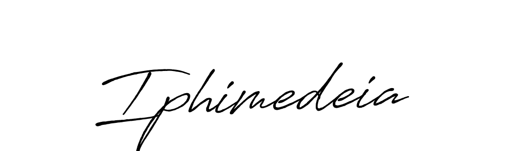 Make a short Iphimedeia signature style. Manage your documents anywhere anytime using Antro_Vectra_Bolder. Create and add eSignatures, submit forms, share and send files easily. Iphimedeia signature style 7 images and pictures png