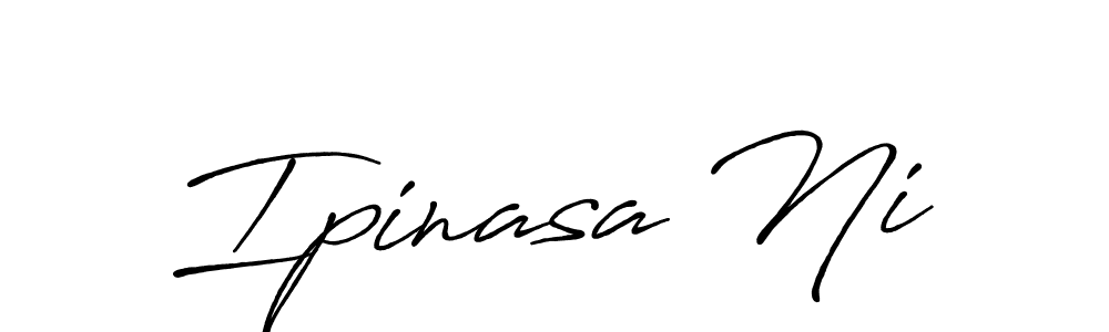 The best way (Antro_Vectra_Bolder) to make a short signature is to pick only two or three words in your name. The name Ipinasa Ni include a total of six letters. For converting this name. Ipinasa Ni signature style 7 images and pictures png