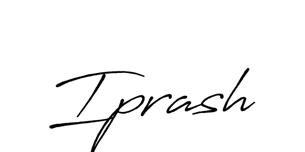 Create a beautiful signature design for name Iprash. With this signature (Antro_Vectra_Bolder) fonts, you can make a handwritten signature for free. Iprash signature style 7 images and pictures png