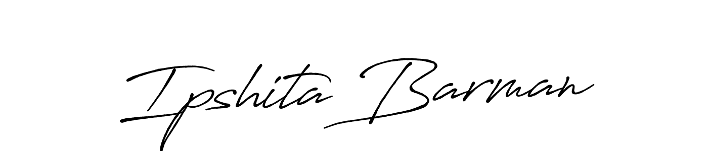 Similarly Antro_Vectra_Bolder is the best handwritten signature design. Signature creator online .You can use it as an online autograph creator for name Ipshita Barman. Ipshita Barman signature style 7 images and pictures png
