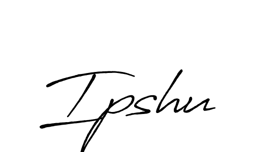 Also You can easily find your signature by using the search form. We will create Ipshu name handwritten signature images for you free of cost using Antro_Vectra_Bolder sign style. Ipshu signature style 7 images and pictures png