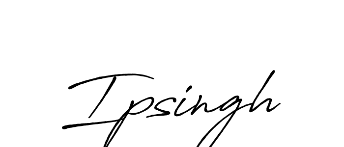 How to Draw Ipsingh signature style? Antro_Vectra_Bolder is a latest design signature styles for name Ipsingh. Ipsingh signature style 7 images and pictures png