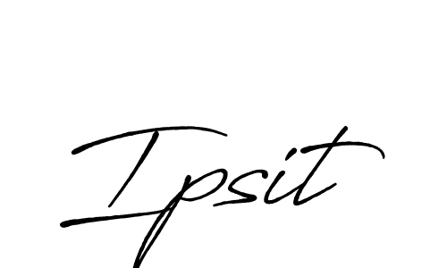 It looks lik you need a new signature style for name Ipsit. Design unique handwritten (Antro_Vectra_Bolder) signature with our free signature maker in just a few clicks. Ipsit signature style 7 images and pictures png