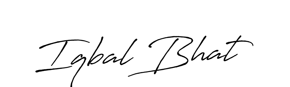 Best and Professional Signature Style for Iqbal Bhat. Antro_Vectra_Bolder Best Signature Style Collection. Iqbal Bhat signature style 7 images and pictures png