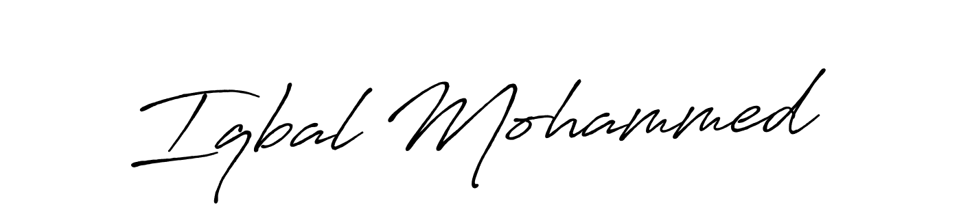 Make a beautiful signature design for name Iqbal Mohammed. Use this online signature maker to create a handwritten signature for free. Iqbal Mohammed signature style 7 images and pictures png