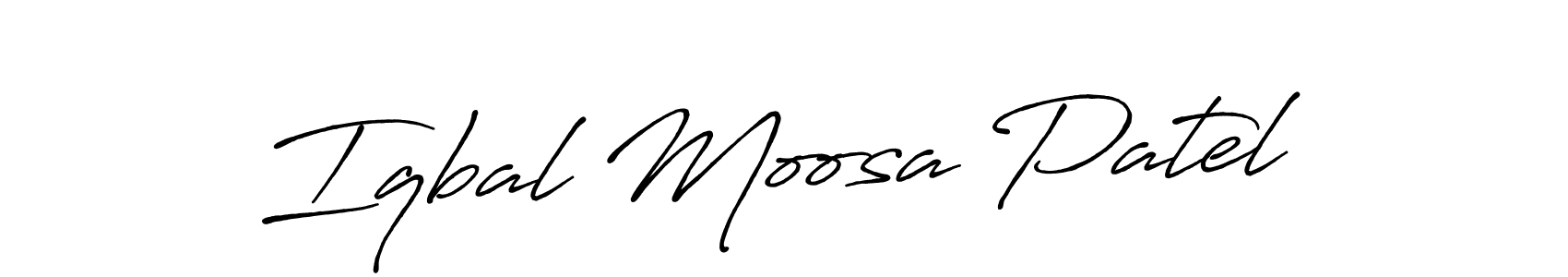 Also we have Iqbal Moosa Patel name is the best signature style. Create professional handwritten signature collection using Antro_Vectra_Bolder autograph style. Iqbal Moosa Patel signature style 7 images and pictures png