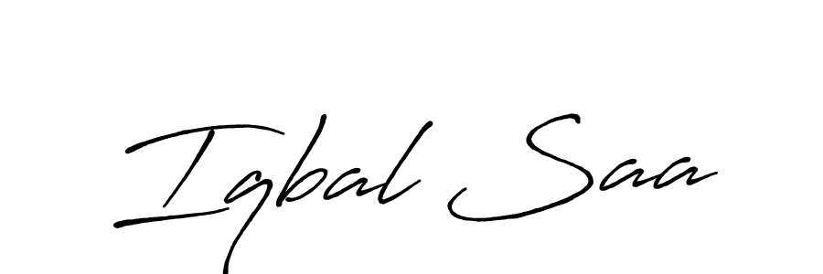 Here are the top 10 professional signature styles for the name Iqbal Saa. These are the best autograph styles you can use for your name. Iqbal Saa signature style 7 images and pictures png