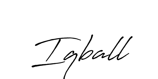You should practise on your own different ways (Antro_Vectra_Bolder) to write your name (Iqball) in signature. don't let someone else do it for you. Iqball signature style 7 images and pictures png