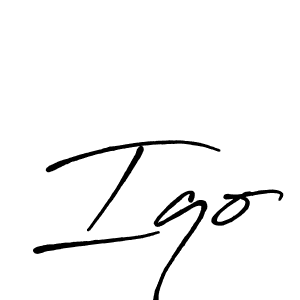 Make a beautiful signature design for name Iqo. Use this online signature maker to create a handwritten signature for free. Iqo signature style 7 images and pictures png