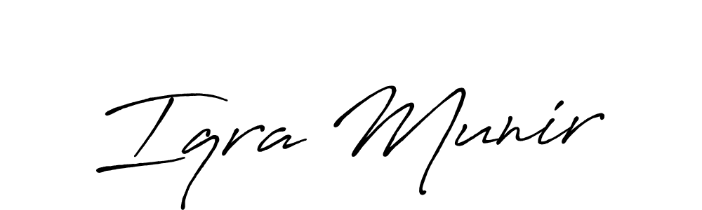 You can use this online signature creator to create a handwritten signature for the name Iqra Munir. This is the best online autograph maker. Iqra Munir signature style 7 images and pictures png