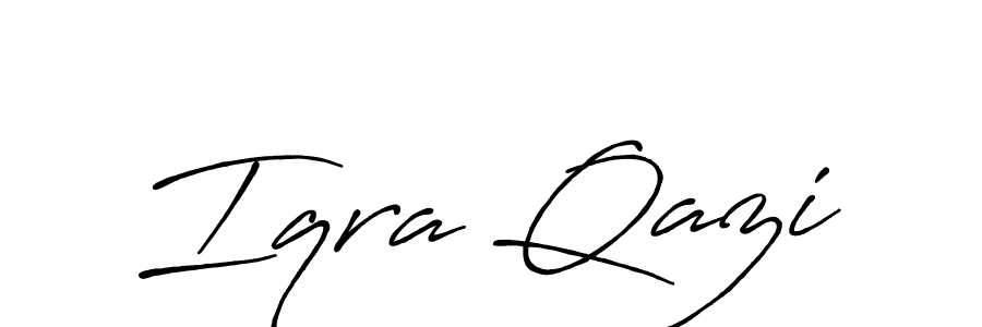 Once you've used our free online signature maker to create your best signature Antro_Vectra_Bolder style, it's time to enjoy all of the benefits that Iqra Qazi name signing documents. Iqra Qazi signature style 7 images and pictures png