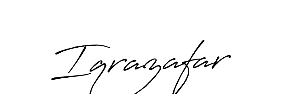 if you are searching for the best signature style for your name Iqrazafar. so please give up your signature search. here we have designed multiple signature styles  using Antro_Vectra_Bolder. Iqrazafar signature style 7 images and pictures png