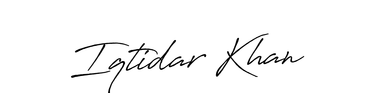 Make a beautiful signature design for name Iqtidar Khan. Use this online signature maker to create a handwritten signature for free. Iqtidar Khan signature style 7 images and pictures png