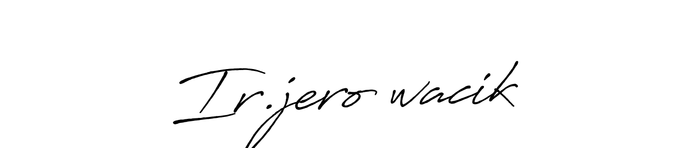 How to Draw Ir.jero wacik signature style? Antro_Vectra_Bolder is a latest design signature styles for name Ir.jero wacik. Ir.jero wacik signature style 7 images and pictures png