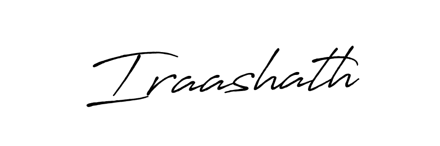 Similarly Antro_Vectra_Bolder is the best handwritten signature design. Signature creator online .You can use it as an online autograph creator for name Iraashath. Iraashath signature style 7 images and pictures png
