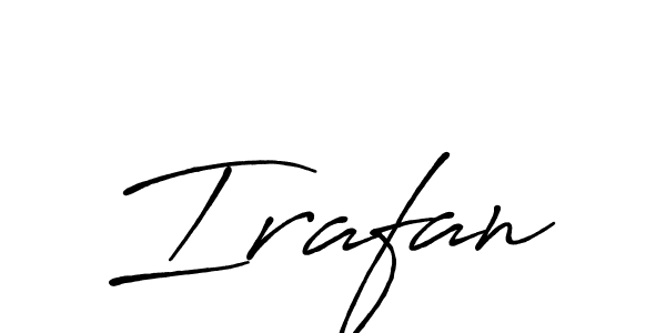 You should practise on your own different ways (Antro_Vectra_Bolder) to write your name (Irafan) in signature. don't let someone else do it for you. Irafan signature style 7 images and pictures png