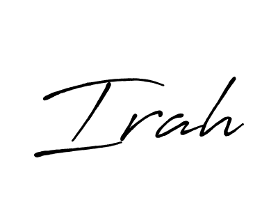 How to Draw Irah signature style? Antro_Vectra_Bolder is a latest design signature styles for name Irah. Irah signature style 7 images and pictures png