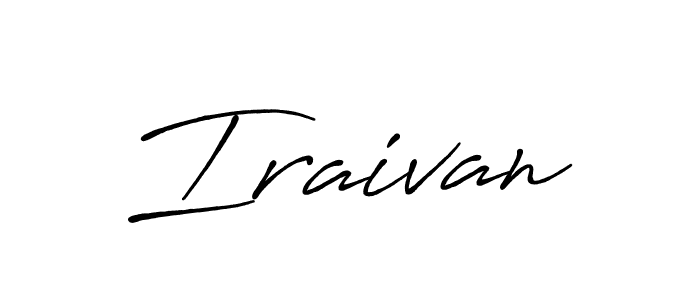 You can use this online signature creator to create a handwritten signature for the name Iraivan. This is the best online autograph maker. Iraivan signature style 7 images and pictures png