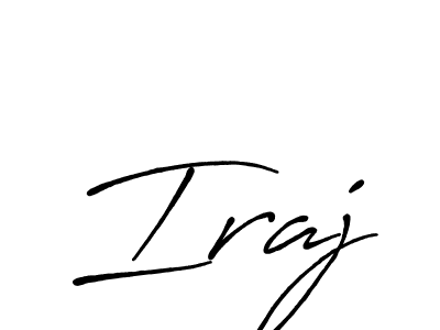 Make a beautiful signature design for name Iraj. Use this online signature maker to create a handwritten signature for free. Iraj signature style 7 images and pictures png