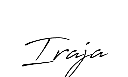 Also You can easily find your signature by using the search form. We will create Iraja name handwritten signature images for you free of cost using Antro_Vectra_Bolder sign style. Iraja signature style 7 images and pictures png