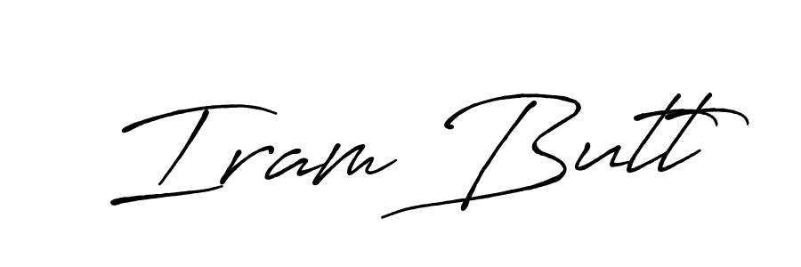 Best and Professional Signature Style for Iram Butt. Antro_Vectra_Bolder Best Signature Style Collection. Iram Butt signature style 7 images and pictures png