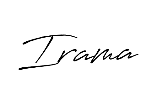 Also You can easily find your signature by using the search form. We will create Irama name handwritten signature images for you free of cost using Antro_Vectra_Bolder sign style. Irama signature style 7 images and pictures png