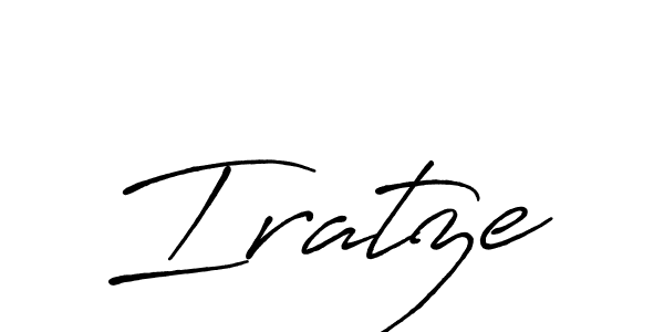 How to Draw Iratze signature style? Antro_Vectra_Bolder is a latest design signature styles for name Iratze. Iratze signature style 7 images and pictures png