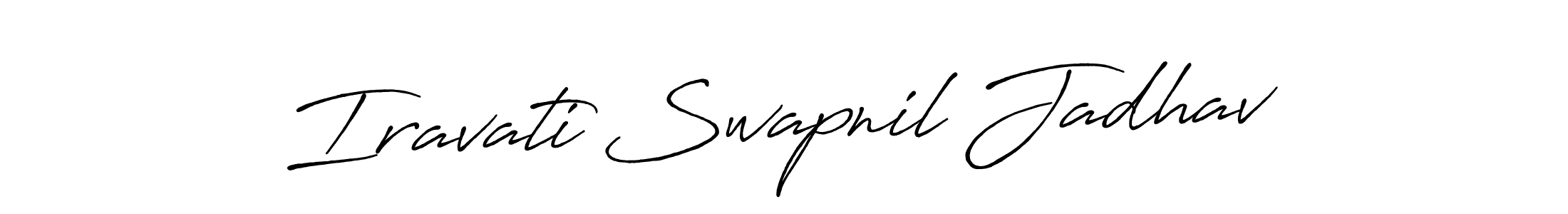 Make a short Iravati Swapnil Jadhav signature style. Manage your documents anywhere anytime using Antro_Vectra_Bolder. Create and add eSignatures, submit forms, share and send files easily. Iravati Swapnil Jadhav signature style 7 images and pictures png