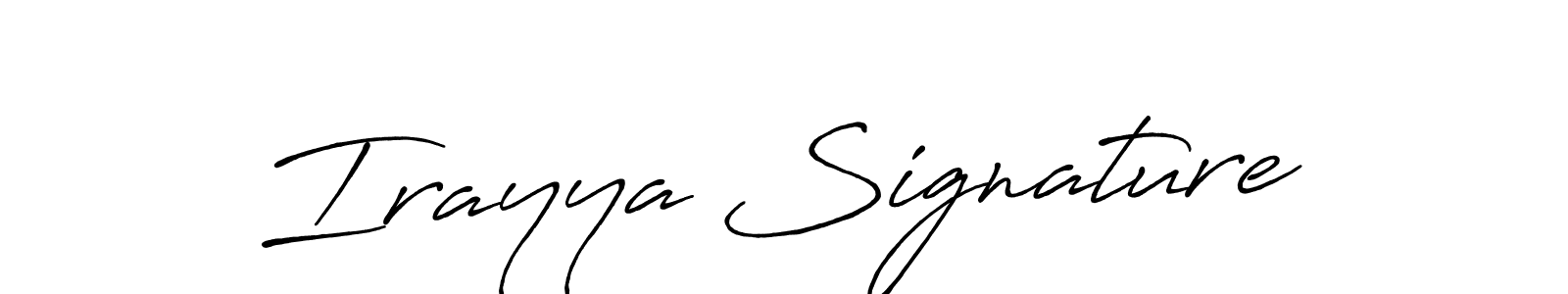 Make a short Irayya Signature signature style. Manage your documents anywhere anytime using Antro_Vectra_Bolder. Create and add eSignatures, submit forms, share and send files easily. Irayya Signature signature style 7 images and pictures png