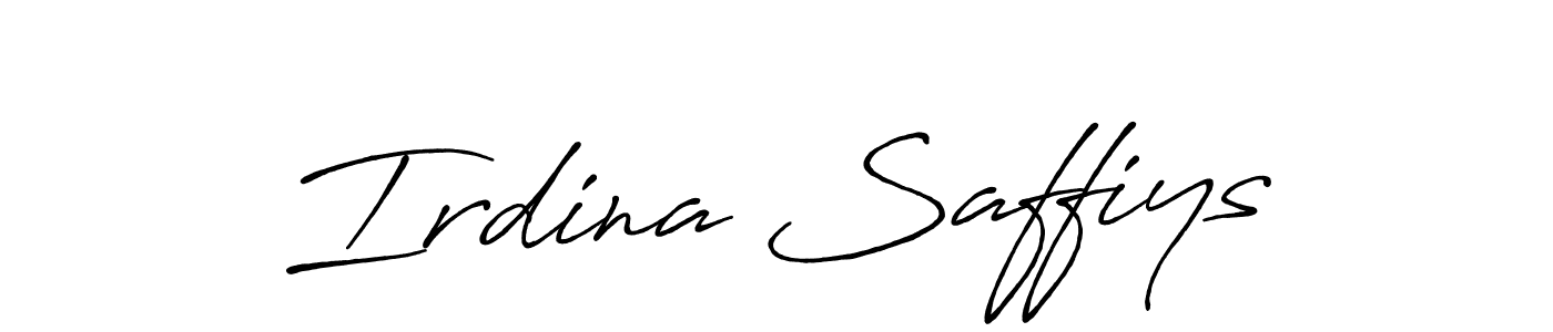 Here are the top 10 professional signature styles for the name Irdina Saffiys. These are the best autograph styles you can use for your name. Irdina Saffiys signature style 7 images and pictures png