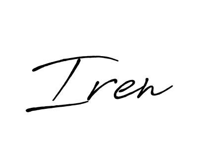 Make a beautiful signature design for name Iren. Use this online signature maker to create a handwritten signature for free. Iren signature style 7 images and pictures png