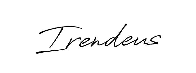 Here are the top 10 professional signature styles for the name Irendeus. These are the best autograph styles you can use for your name. Irendeus signature style 7 images and pictures png