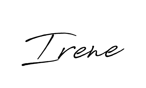Also we have Irene name is the best signature style. Create professional handwritten signature collection using Antro_Vectra_Bolder autograph style. Irene signature style 7 images and pictures png