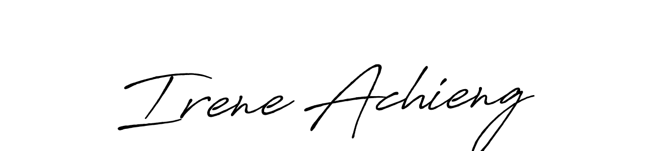 Here are the top 10 professional signature styles for the name Irene Achieng. These are the best autograph styles you can use for your name. Irene Achieng signature style 7 images and pictures png