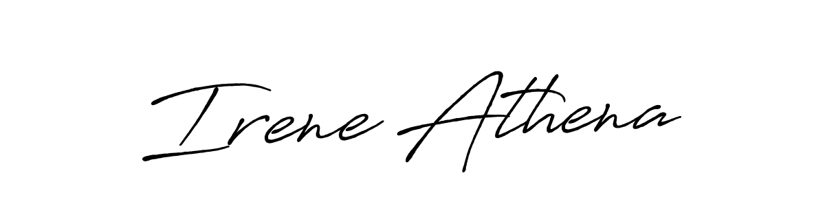 Here are the top 10 professional signature styles for the name Irene Athena. These are the best autograph styles you can use for your name. Irene Athena signature style 7 images and pictures png