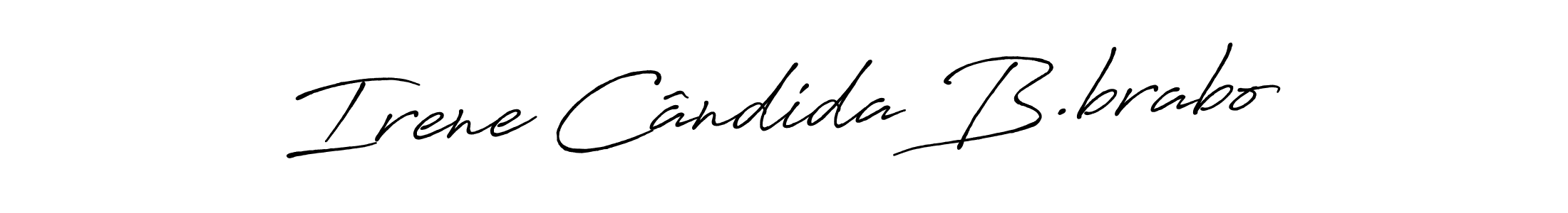 Best and Professional Signature Style for Irene Cândida B.brabo. Antro_Vectra_Bolder Best Signature Style Collection. Irene Cândida B.brabo signature style 7 images and pictures png