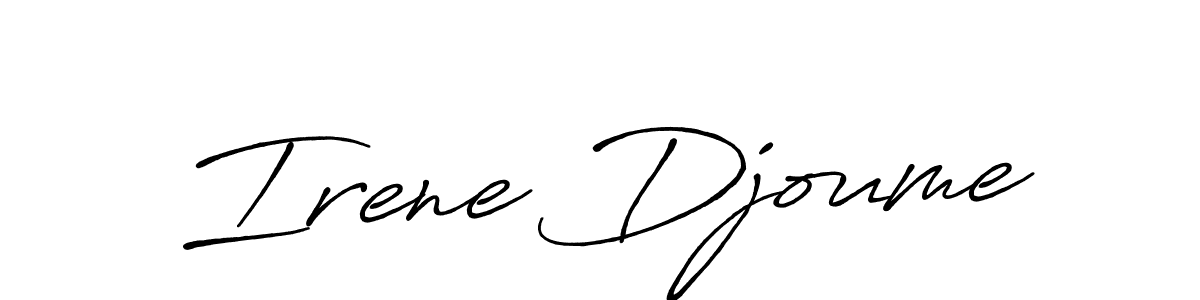You can use this online signature creator to create a handwritten signature for the name Irene Djoume. This is the best online autograph maker. Irene Djoume signature style 7 images and pictures png