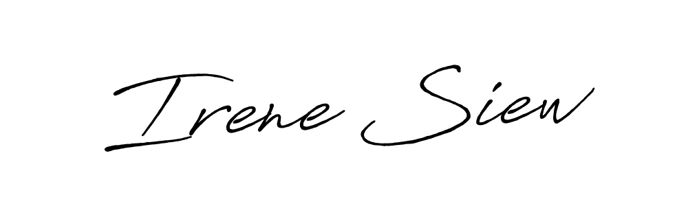 Irene Siew stylish signature style. Best Handwritten Sign (Antro_Vectra_Bolder) for my name. Handwritten Signature Collection Ideas for my name Irene Siew. Irene Siew signature style 7 images and pictures png