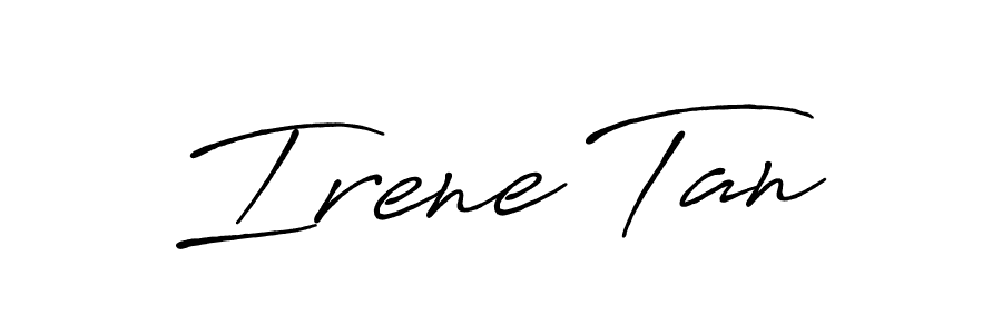 Also You can easily find your signature by using the search form. We will create Irene Tan name handwritten signature images for you free of cost using Antro_Vectra_Bolder sign style. Irene Tan signature style 7 images and pictures png