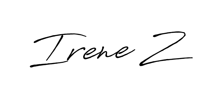 Check out images of Autograph of Irene Z name. Actor Irene Z Signature Style. Antro_Vectra_Bolder is a professional sign style online. Irene Z signature style 7 images and pictures png